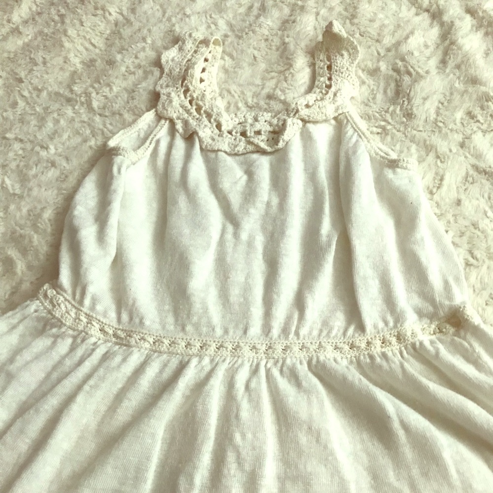 girls crochet tank